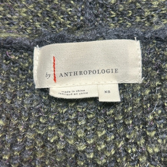 Anthropologie Jensen Camo Open Cardigan Duster Sweater Size XS - Picture 3 of 8